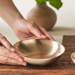 광명유기 방짜유기 오목찬기 15cm