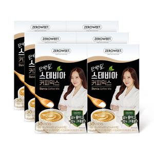 [단백질커피]소유진  단백질 스테비아 커피 6박스 (180포)