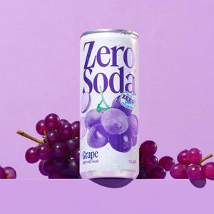 클룹 제로소다 포도 250ml 24입