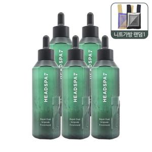 [헤드스파7]헤드스파 7 트리트먼트 시즌4 리페어 듀얼 앰플 230ml 5개+니트가방