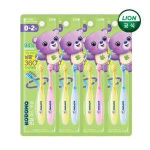코도모 안심젤리 실리콘 유아칫솔 2입x3개+2입더 (총 8개) / 어린이칫솔