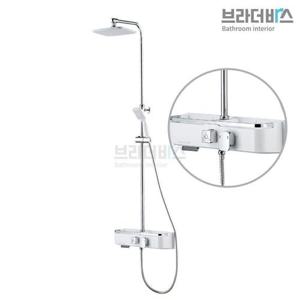 조절 레인샤워 선반 욕실샤워기 해바라기헤드 수전샤워기