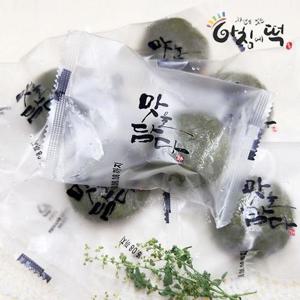 [아침에떡] 정성담은 쑥인절미 55g x 20개 + (콩가루 100g)