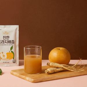 [빌트루]진한 도라지배즙 국산 80ml 100포 x 1박스 (총 100포)