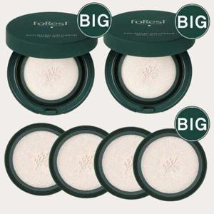 [그린핑거][유한킴벌리] 순한성분+멀티디펜스 그린핑거 포레스트 선쿠션 (본품2+리필4)