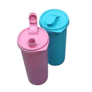 타파웨어 물병 텀블러 플라스틱 칼라 물통 원형 보틀 1L 2p WFLQJ49