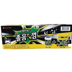 롯데 졸음껌(용기+리필2ea) 297g a61680
