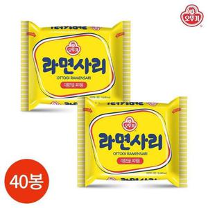 갤러리아_오뚜기 라면사리 전골 및 찌개용 110g x 40봉