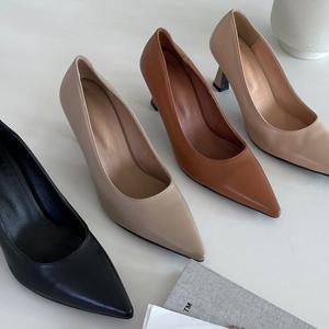 [더힐슈즈] 스틸레토 여성 여자 구두 힐 펌프스 정장화 7.5cm/4color taz3004
