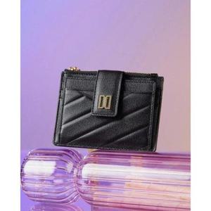 갤러리아_DCHO5E418 닥스 블랙 칼라일 패턴 골드 DD 카드지갑