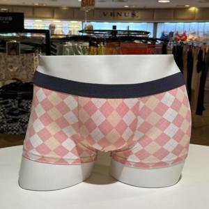 [보디가드]YSMDA105P_핑크 아가일체크 남성드로드