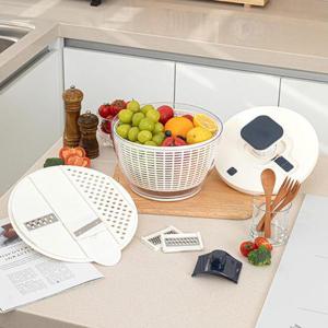 [LEVIOSA] 레비오사 펌핑 야채 탈수기 채칼세트 LEP-SV45