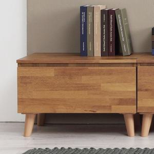 (착불) 카이 틈새 침실 거실 높은 수납 미니 1단 좁은 침대 옆 테이블 우드 낮은 서랍 협탁