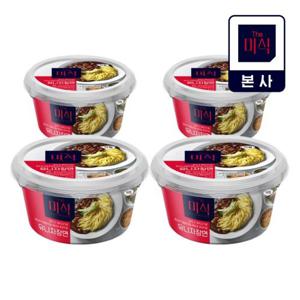 더미식 유니자장면 한 그릇 4개