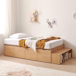 스루네 도어형 수납침대 프레임 S (계단 미포함)