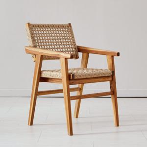사라방드 북유럽 호텔디자인 라탄 원목식탁의자_휘로/라탄의자/식탁의자/ 카페의자