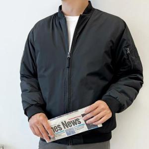 [179st]UND 7000M 남자커플블루종패딩항공점퍼