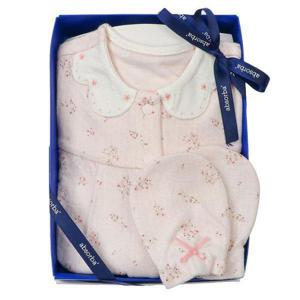 갤러리아_(출산,백일,귀여운신생아옷)솔솔모달우주복+손싸개2종세트(A25