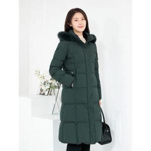 [모슬린]엄마옷 오리털 롱 패딩점퍼 MQG124651 마담 미시 중년여성 빅사이즈 할머니옷 50대 60대 70대