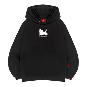 엘라모 3H 흰검둥이 후드티 남녀공용 빅사이즈 M~4XL