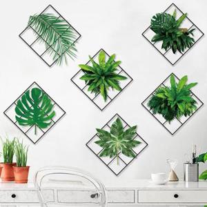 식물 그린 포인트 포인트벽지 인테리어 시트지 스티커