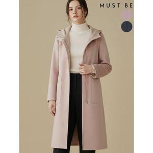 [머스트비]여성 후드 핸드메이드 코트