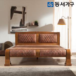 동서가구 M 리더스 엔틱 고급 원목 황토볼 퀸 Q 흙침대 DF635859