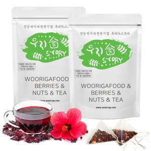 [우리가스토리] 히비스커스차 100티백 삼각티백