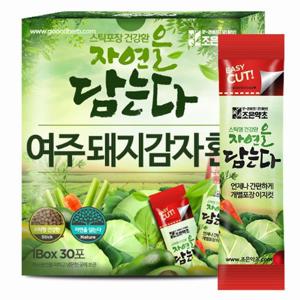 [조은약초] 여주 돼지감자 환 스틱 30포 x 3g x 1박스 (총 90g)