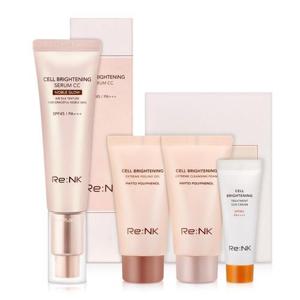 리엔케이 셀 브라이트닝 세럼 CC크림 35ml (+클렌징 2종&선크림 추가)