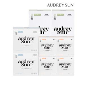 오드리선 NEW TCF 더블코어 생리대 중형 14P x4개+대형 12P x2개+팬티라이너 30P x2개