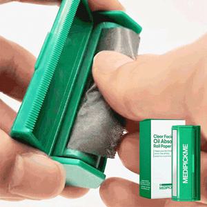 프리컷 피지흡착 기름종이 메디픽미 클리어 페이스 롤기름종이 유분제거 오일 페이퍼 /빠르고 간편한 유분