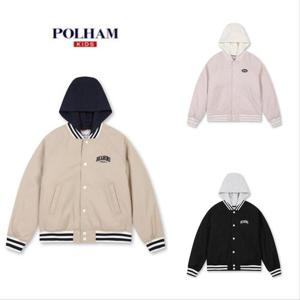 [폴햄키즈]공용) 후드탈부착 베이스볼점퍼