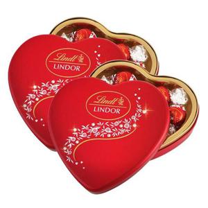 갤러리아_발렌타인데이 린트 린도볼 초콜릿 하트틴 8p(선물용) x 2개