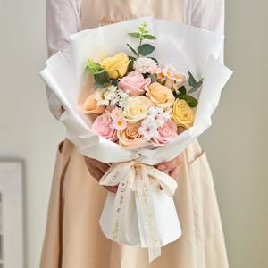 메종드플로레 시들지 않는 사랑스러운 비누꽃다발 기념일 졸업식 생일 꽃선물 - 5종