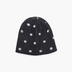 [다잇템][다잇템] 여자 봄모자 남자 땡땡이 스웨터 골지 투컬러 미니멀리즘 비니_20419241_588872