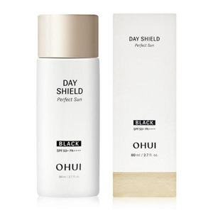 [오휘]오휘 데이쉴드 퍼펙트 선 블랙 80ml / 대용량 데일리 선크림