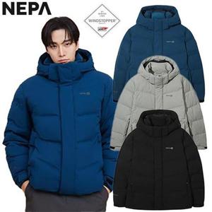 [네파]겨울용 남성 업사이폰 고어텍스 윈드스토퍼 미드 구스 다운 자켓 - 7L72023