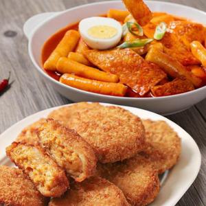 갤러리아_[33떡볶이] 오리지널 떡볶이 566g 3팩 +고로케 6개 증정
