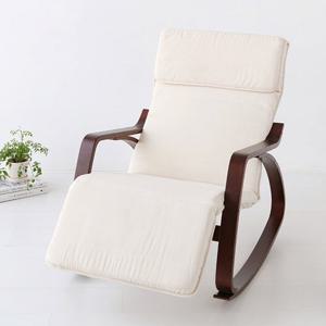 마켓비 벤우드 흔들의자 레그레스트 YC10A 브라운