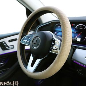 차량인테리어 NF쏘나타 핸들커버 논슬립 타공핸들카바 자동차용품