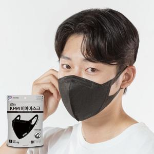미마 보건용마스크 대형 검정 30개입(KF94)