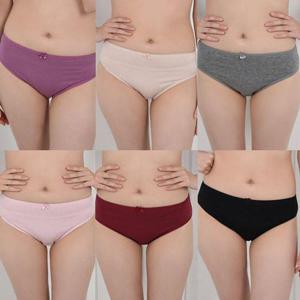 (이노비아)면스판 7color 미디 여성 삼각팬티 WB8DF6F