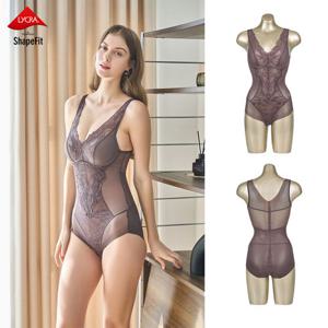 [25SS] 신영와코루 라이크라쉐이핏 착붙 바디수트 - 로얄바이올렛 1종