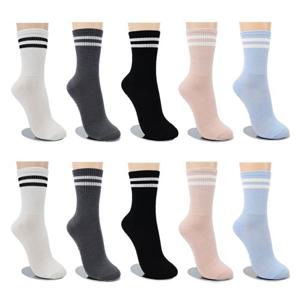 여성 두줄 미끄럼방지양말 10켤레 어르신단체선물 할머니 노인 여자 임산부 산모양말 지압 논슬립 중목