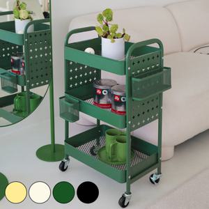 모듈보드 스틸 타공판 이동식 트롤리