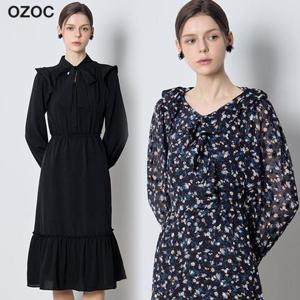 [오조크(OZOC)] 러블리 데이지 프릴 원피스 (택가격: 89900원)