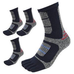 남성 2514 스포츠 발가락양말 4켤레 두꺼운 등산 장목 남자 겨울 패션 토우삭스