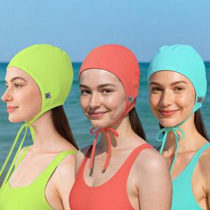 메세나 귀덮는 실외 야외 수영장 보닛 보넷 수모 스윔 수영 모자