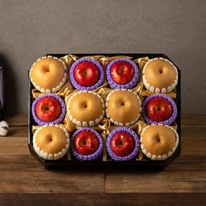 [과일세트] 사과+배 팔각 혼합선물세트 / 사과6과+나주배6과 / 총 5kg내외